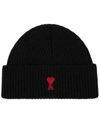 Ami Paris - Wool Hat - Lyst