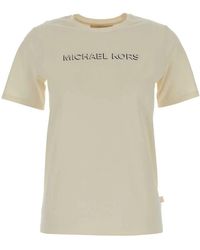 MICHAEL Michael Kors - Michael By Michael Kors Mk Shdw Embssed Logo Tee - Lyst