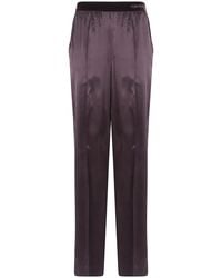 Tom Ford - Peach Feel Silk Satin Pijiamas Trousers - Lyst