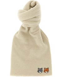 Maison Kitsuné - 'Double Fox Head' Scarf - Lyst