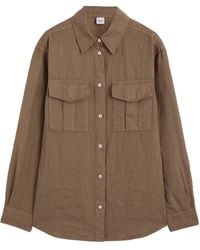 Aspesi - Shirt With Buttons And Pockets - Lyst