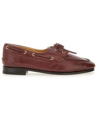 Bally - Pathy Leather Lace-Up Loafers - Lyst