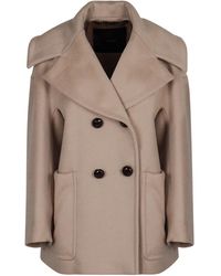 Max Mara - Double-Breasted Coat - Lyst