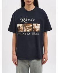Rhude - Usvi Regatta Tour T-Shirt - Lyst