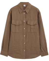 Aspesi - Shirt With Buttons And Pockets - Lyst