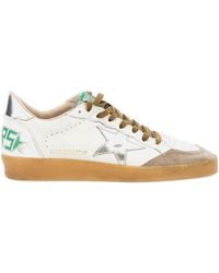 Golden Goose - Ball Star Leather Sneakers - Lyst