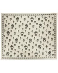 McQueen - Foulard Skull - Lyst