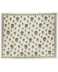 McQueen - Foulard Skull - Lyst