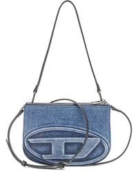 DIESEL - 1Dr Twin Denim Crossbody Bag - Lyst