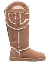 UGG - X Telfar Suede High Boots - Lyst