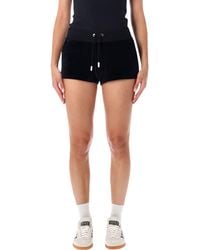 Sporty & Rich - Cotton Drawstring Shorts - Lyst