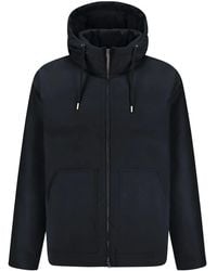 Herno - Hooded Zip-Up Down Jacket Clothing - Lyst