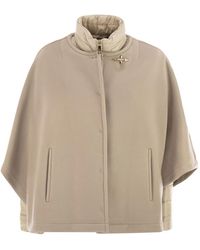 Fay - 3-In-1 Double-Sided Wool And Cashmere Cape - Lyst