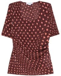 Stella McCartney - Polka Dot Top - Lyst