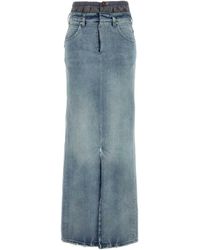 Maison Margiela - Skirt: Anonymity Of The Lining Cotton - Lyst