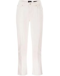 7 For All Mankind - Title: Bootcut Stretch Denim Jeans With Metallic Fibre - Lyst