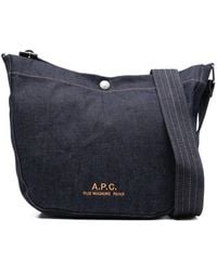 A.P.C. - Journal Small Shoulder Bag - Lyst