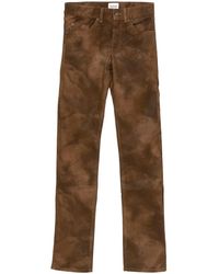 Isabel Marant - Kelsie Trousers With A Leather-Look Finish - Lyst