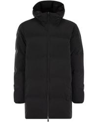 Herno - New Impact Long Down Jacket With Hood - Lyst