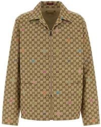 Gucci - Gg Canvas Jacket - Lyst
