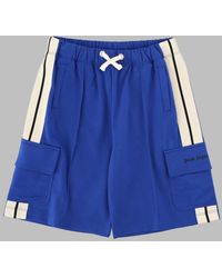 Palm Angels - Pa Track Cargo Shorts Boy - Lyst