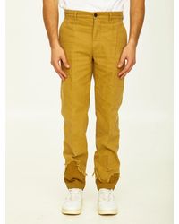 Incotex - Camel Cotton Trousers - Lyst