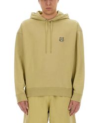 Maison Kitsuné - Maison Kitsuné Oversized Hoodie - Lyst