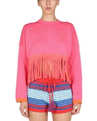 Gallo - Logo Embroidery Sweater - Lyst