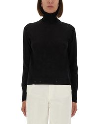 Golden Goose - Worn Effect Wool Sweater - Lyst