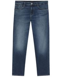 BOSS - Cotton Elastomultiester Jeans - Lyst