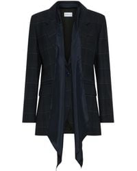 Marella - Single-Breasted Blazer With Sash - Lyst