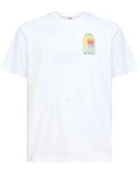 CASABLANCA - Tshirt Bright Jersey - Lyst