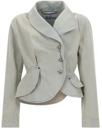 Vivienne Westwood - Asymmetric Cropped Jacket - Lyst