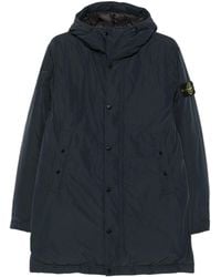 Stone Island - Polyester Polyamide Long Parka - Lyst