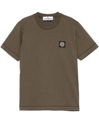 Stone Island - T-Shirt With Logo - Lyst