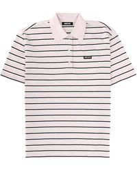 ROTATE BIRGER CHRISTENSEN - Stripes Shirt Collar Polo - Lyst