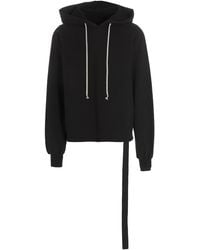 Rick Owens - Asymmetrical Stitching Hoodie - Lyst
