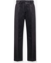 PT Torino - Edge Quindici Virgin Wool And Cotton Trousers - Lyst