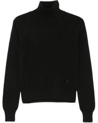 Ami Paris - Ami De Coeur Roll-Neck Sweater - Lyst