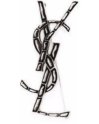 Saint Laurent - Cassandre Brooch - Lyst