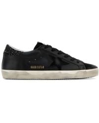 Golden Goose - Super-Star Leather & Suede Sneakers - Lyst