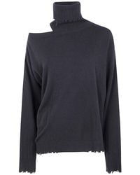 Uma Wang - High Neck Top - Lyst