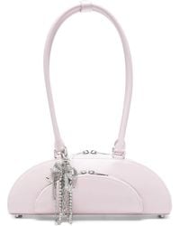 Self-Portrait - Curved Charm Shoulder Bag - Lyst