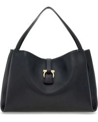 Ferragamo - Leather Tote - Lyst