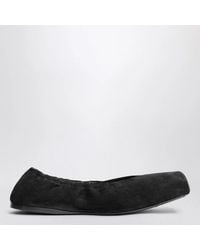 Alaïa - Alaia Twotone Ballerina With Square Toe - Lyst