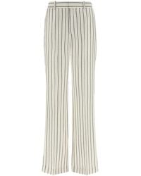 Balmain - Striped Pants - Lyst