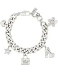 Marc Jacobs - Tone Brass Cubic Zirconia Bijoux - Lyst