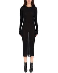 Rick Owens - Long Dress - Lyst