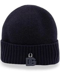 Dolce & Gabbana - Dolce & Gabbana Knit Cap - Lyst