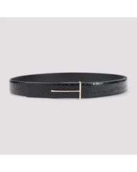 Tom Ford - Calf Leather Belt - Lyst